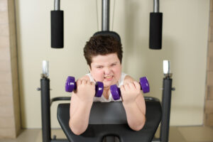 weight training for overweight children