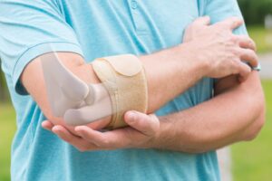 tennis elbow splinting