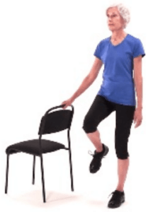 single limb balance